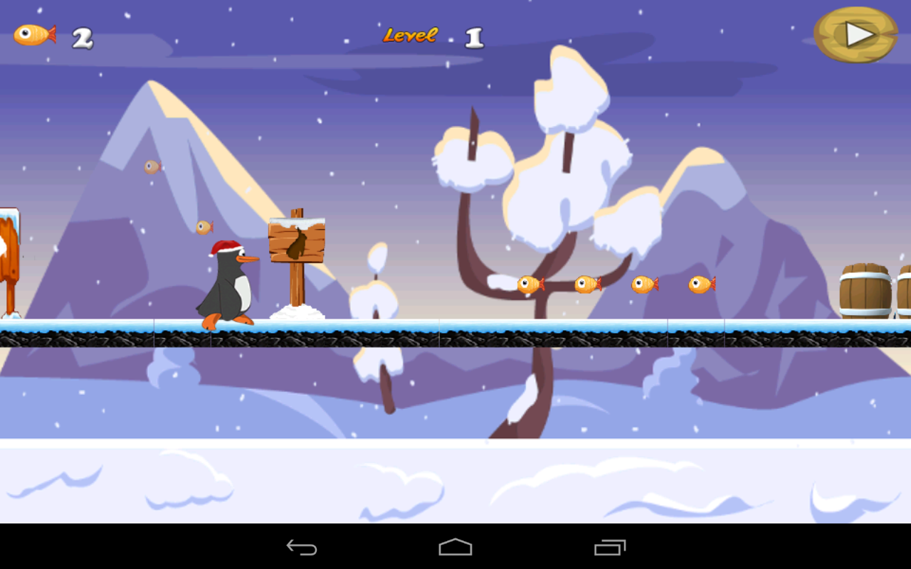 Super Penguin Run : Icy World截图1