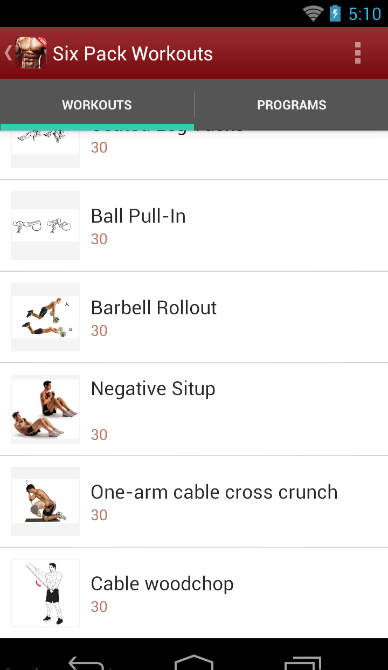 Best Six Pack Abs Workout截图9