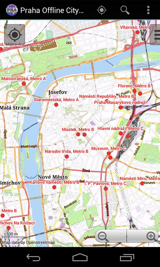 Prague Offline City Map ...截图5