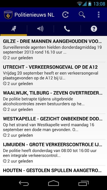 Politie Nieuws NL截图3