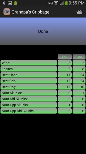 Grandpa's Cribbage Free截图3