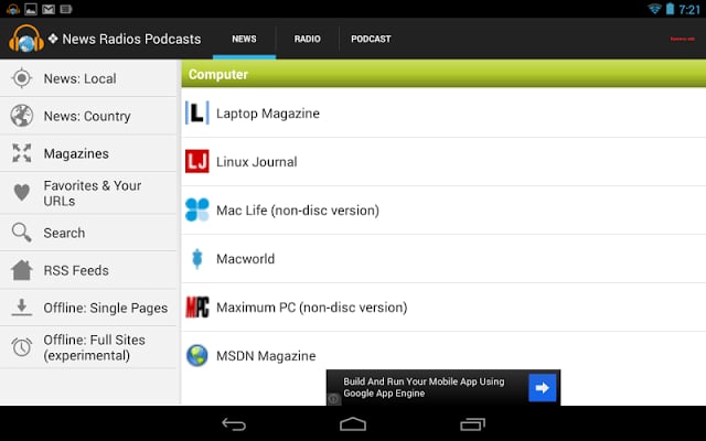 News Radios Podcasts截图4