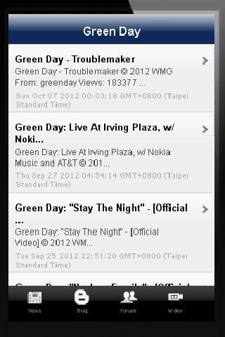 Green Day Fans App截图4