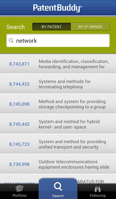 Patent Buddy Patent Analytics截图9