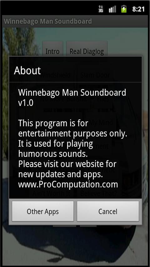 Winnebago Man Soundboard截图1