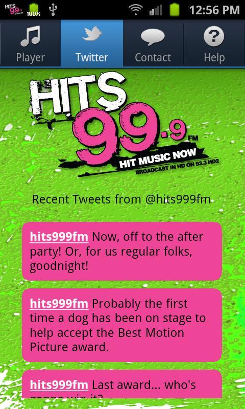 HITS 99.9FM截图2