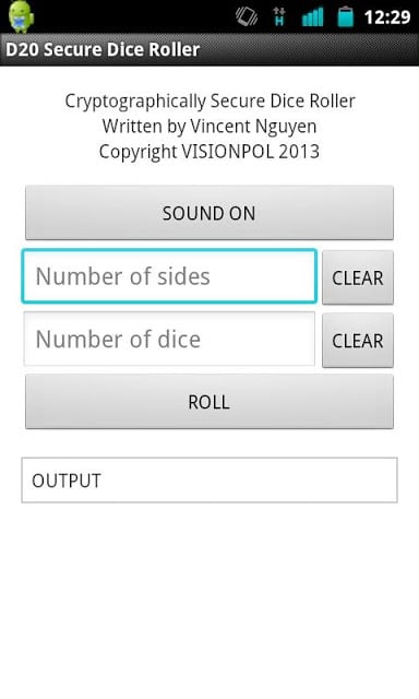 D20 Secure Dice Roller截图1