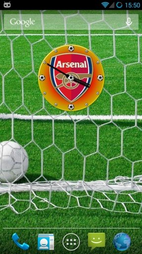 Arsenal London Clock Widget截图3