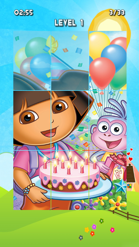 Dora Puzzle Games For Kids截图1