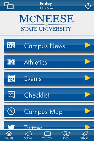 Mcneese State University截图2