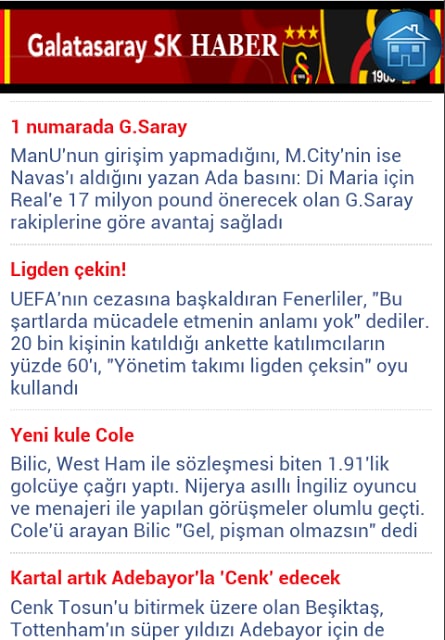 Galatasaray Haber截图3