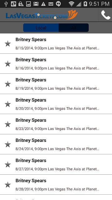 Las Vegas Tickets.com截图4