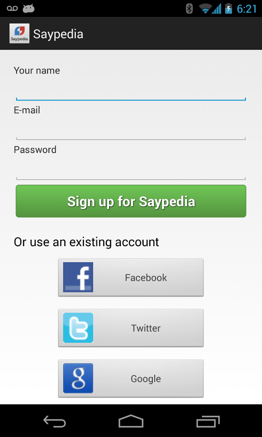 Saypedia - Share opinions截图3