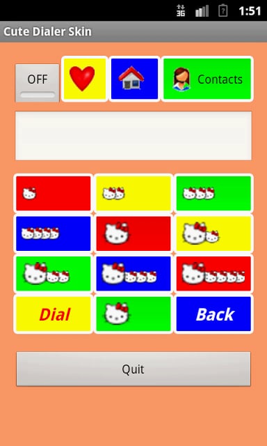 Cute Dialer Skin for Kids截图1