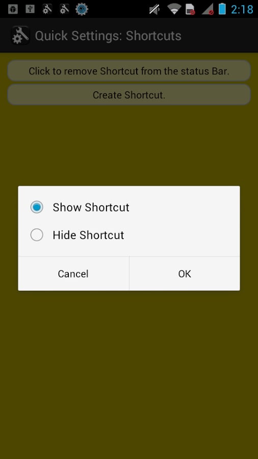 Quick Settings: Shortcuts截图3