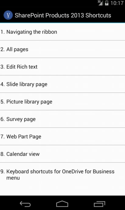 Visio Sharepoint shortcu...截图8