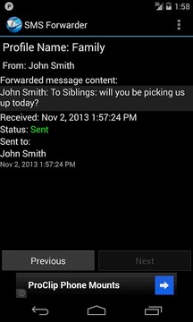 SMS Forwarder截图