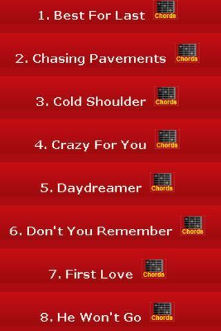 Paradise Fears SongBook截图1