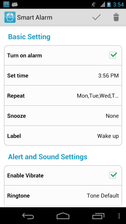 Smart Alarm截图2