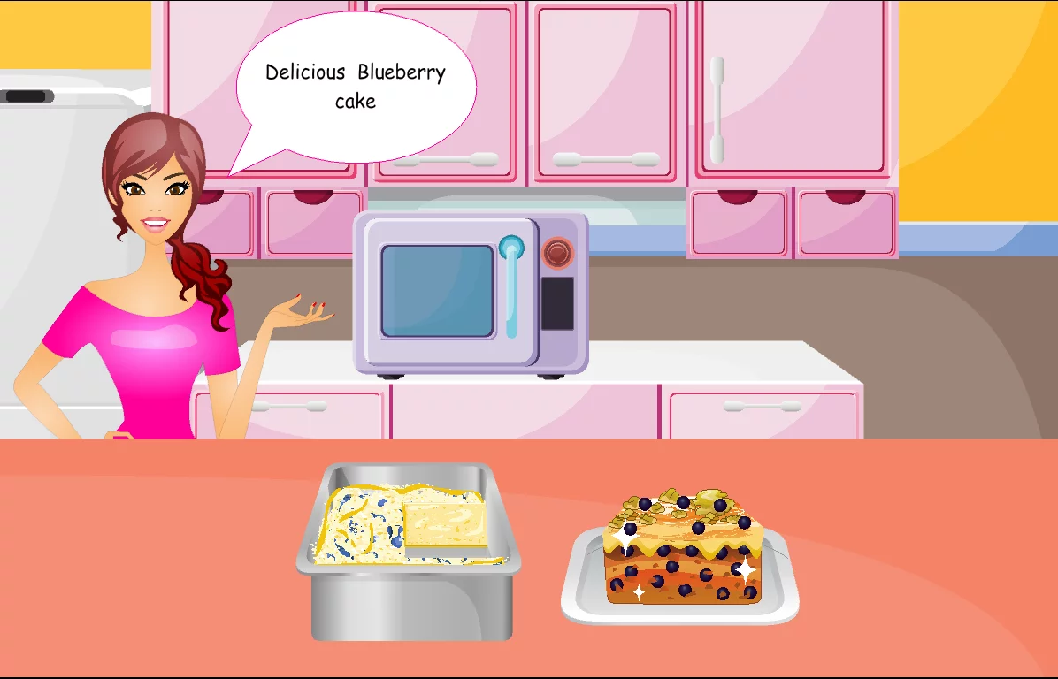 Cake Maker Blueberry Cake截图1