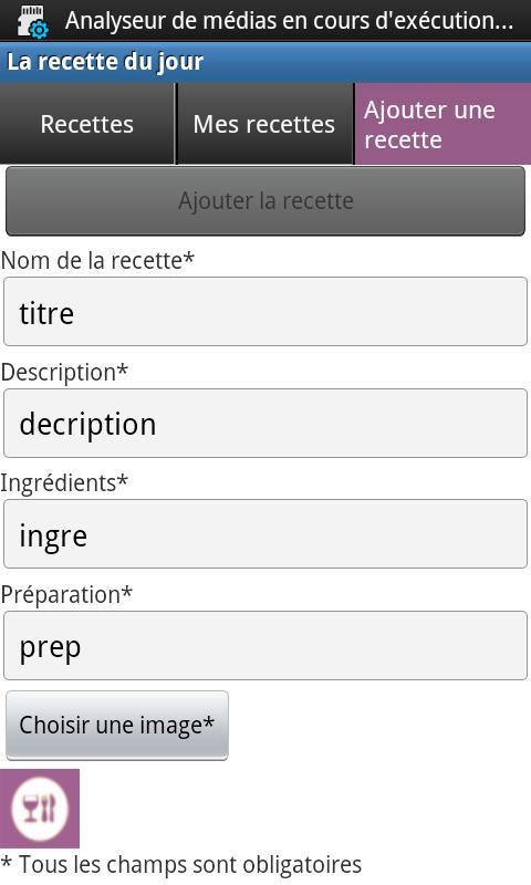 La recette du jour截图5