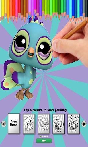 Coloring Littlest Pet Shop截图7