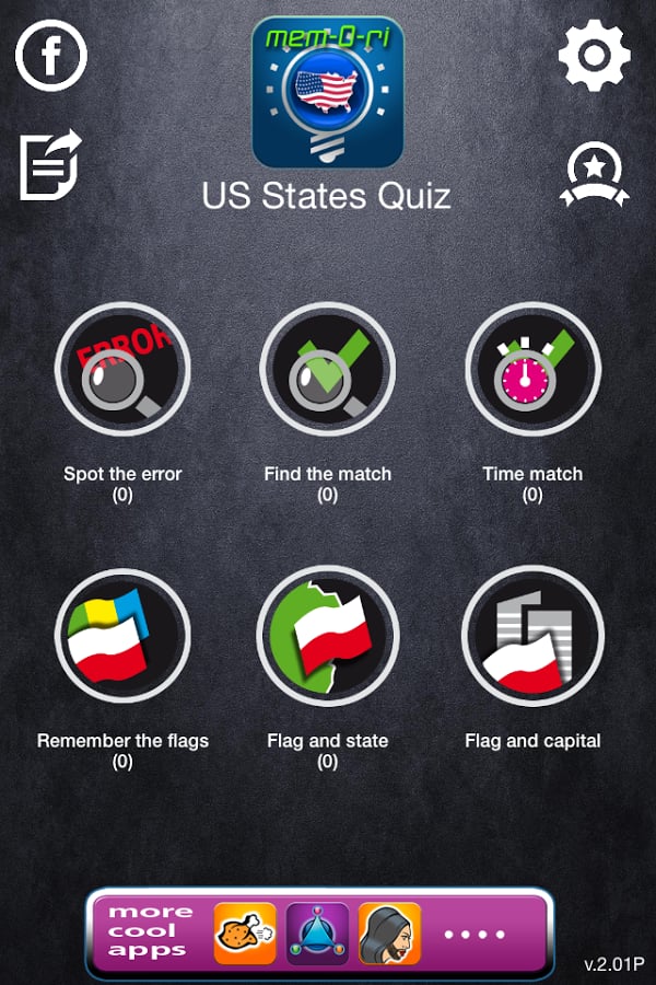 Mem-O-ri U.S. states Qui...截图1