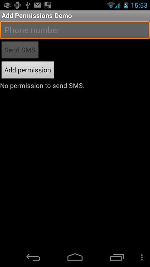 Add Permissions Demo截图4