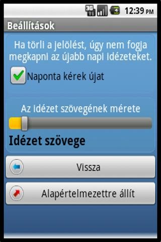 Napi b&ouml;lcsess&eacute;g截图4