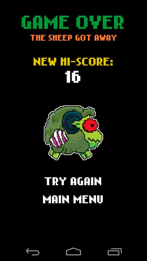 Speeding Zombie Sheep!截图6