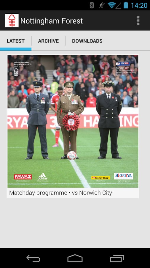 Nottingham Forest progra...截图2