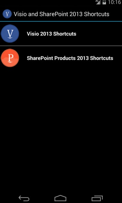 Visio Sharepoint shortcu...截图9