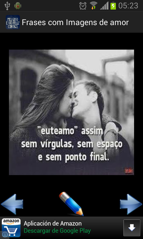 Frases com Imagens de amor截图1