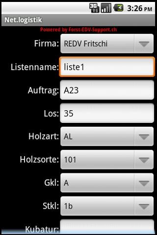 Poltererfassung f&uuml;r Android截图2