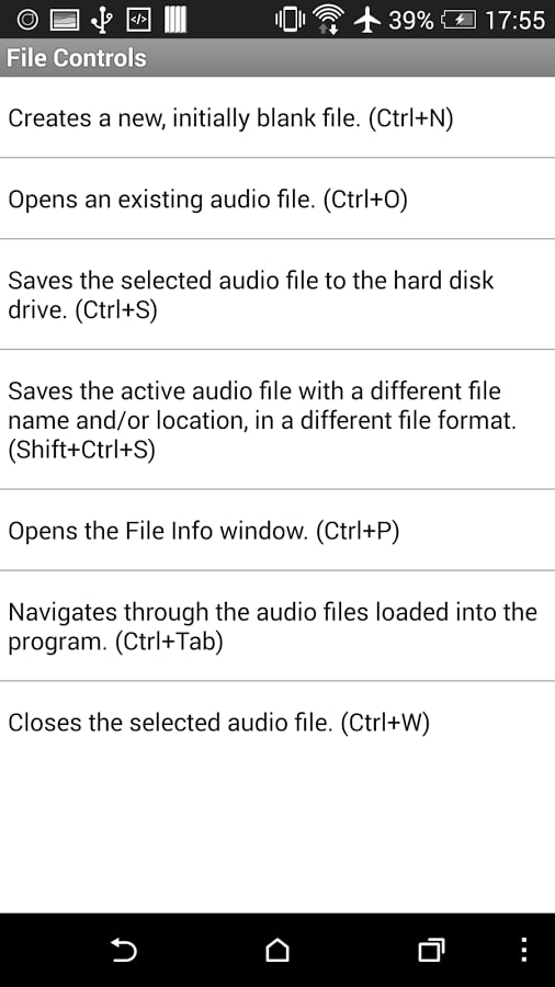 Keyboard Shortcuts AVS M...截图7