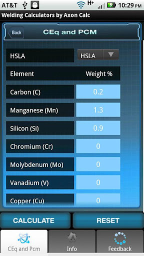 Welding Calculators by Axon Calc截图1