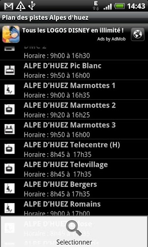 Ski Map Alpes d截图2