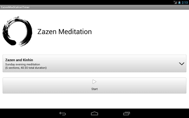 Zazen Meditation Timer截图1