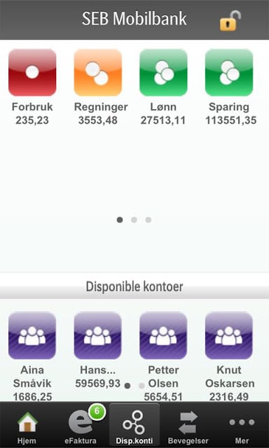 SEB Mobilbank Norge截图2