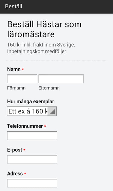 H&auml;star som l&auml;rom&auml;stare截图1