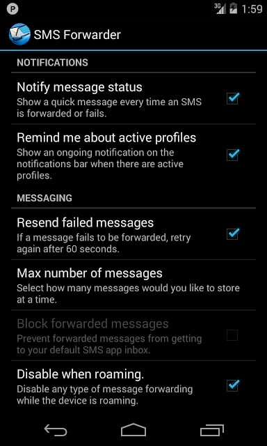 SMS Forwarder截图1