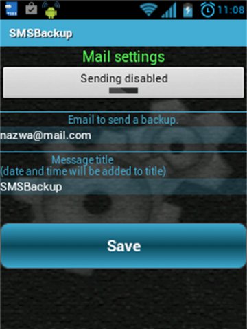 SMS Backup Lite截图1