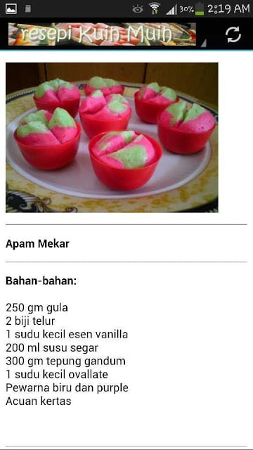 Koleksi Resepi Kuih Muih截图3