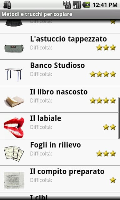 Consigli per copiare PRO截图2