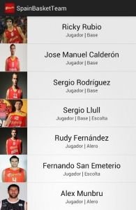 Eurobasket 2013 Spain Team截图3