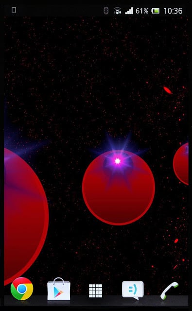 Space Balls-red.Live Wallpaper截图1