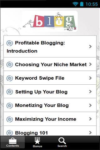 Profitable Blogging截图2