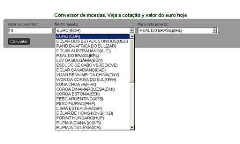 Conversor Moedas截图2