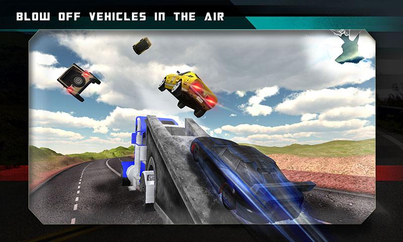 Highway Smashing Road Truck 3D截图1