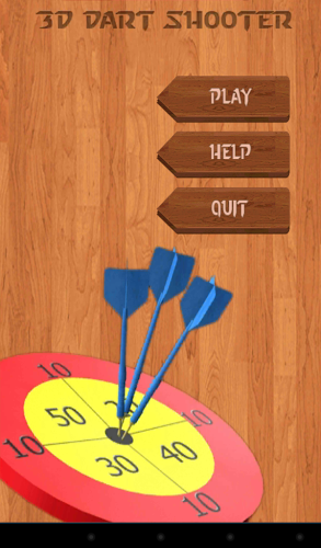 3D Dart Shooter截图1